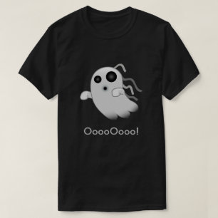Terrifying Ghost Emoji T-Shirt