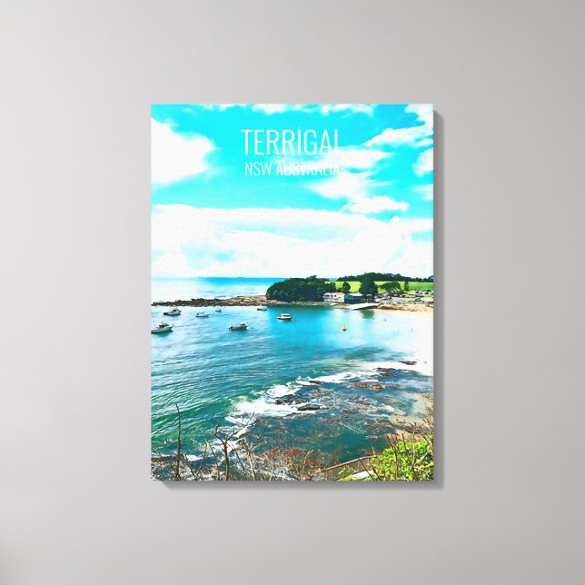 Terrigal Central Coast NSW Australia Canvas Print (Front)