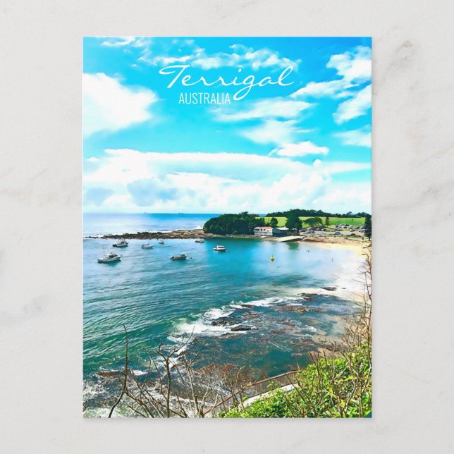 Terrigal Central Coast NSW Australia Postcard (Front)