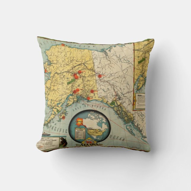Territory of Alaska Cushion (Front)