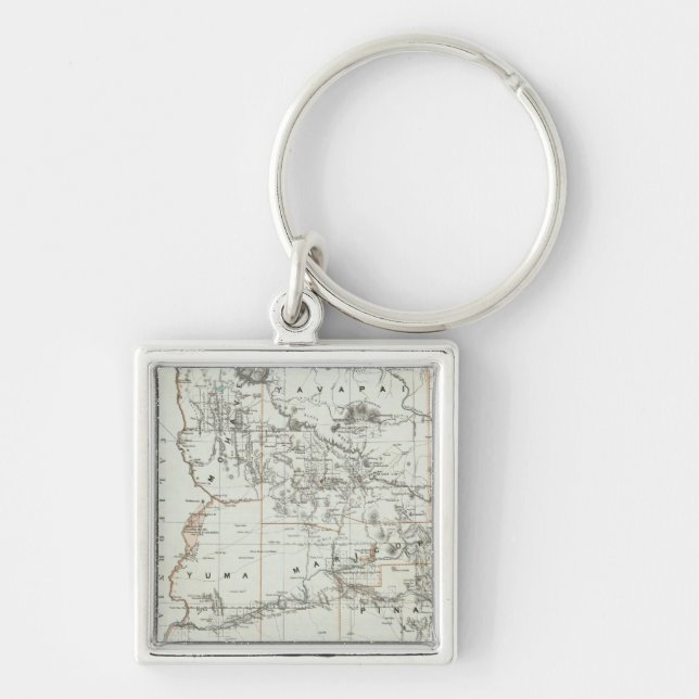 Territory Of Arizona Key Ring (Front)