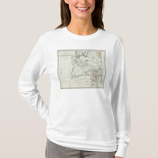 Territory Of Arizona T-Shirt (Front)
