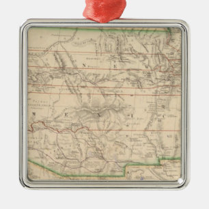 Territory of New Mexico Metal Tree Decoration