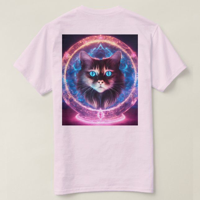 Terror  Cat T-Shirt (Design Back)