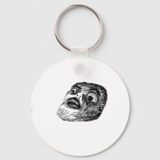 Terror Face Meme Key Ring