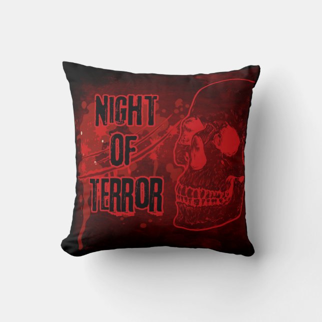 Terror Halloween  Cushion (Front)
