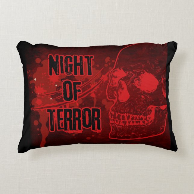 Terror Halloween  Decorative Cushion (Front)