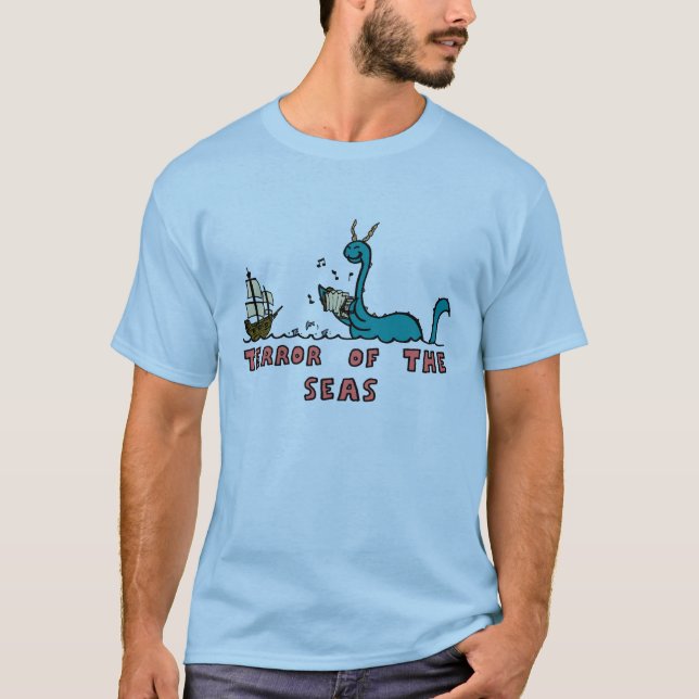 Terror Of The Seas T-Shirt (Front)