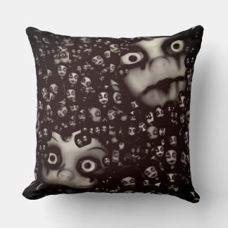 terror twin dollies wallpaper cushion