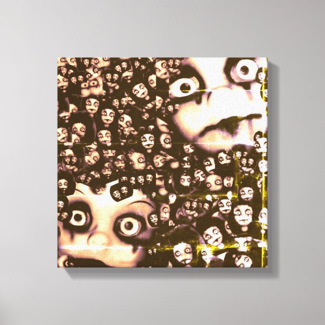 Terror twins,Haunted dolls picture canvas art (Front)