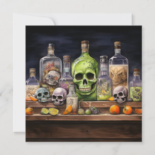👻🍹 Terrors & Tequila Party 🍹👻 : Halloween Invitation