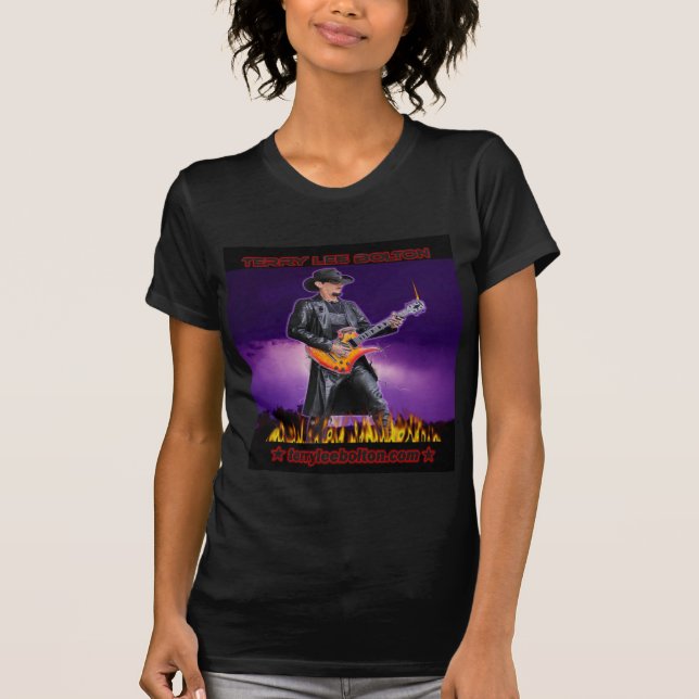 Terry Lee Bolton Baby Doll Guitar Shirt (Front)