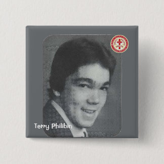 Terry Philibin 15 Cm Square Badge