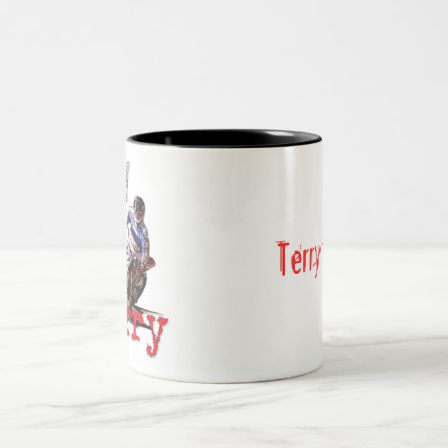 Terry Racing Coffee Mug (Center)