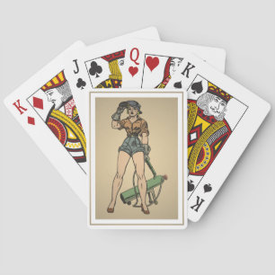 Terry The Torch Welder Vintage Playing Cards