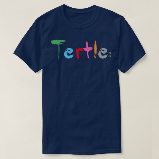 Tertle Paints T-Shirt (Design Front)