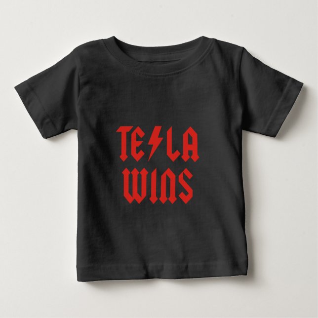 Tesla Baby T-Shirt (Front)