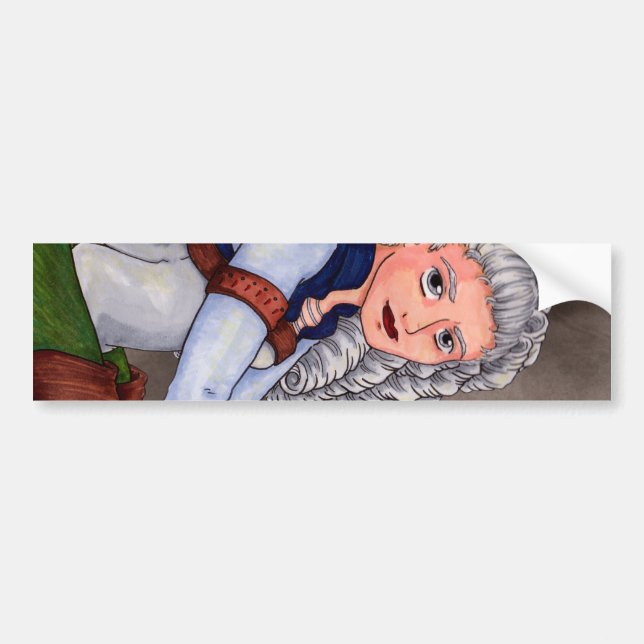 Tesla Bumper Sticker (Front)