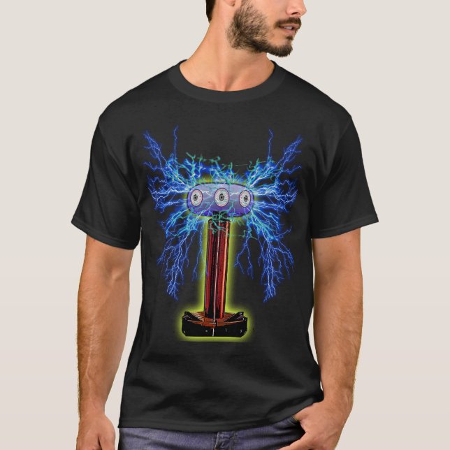 TESLA COIL T-Shirt (Front)