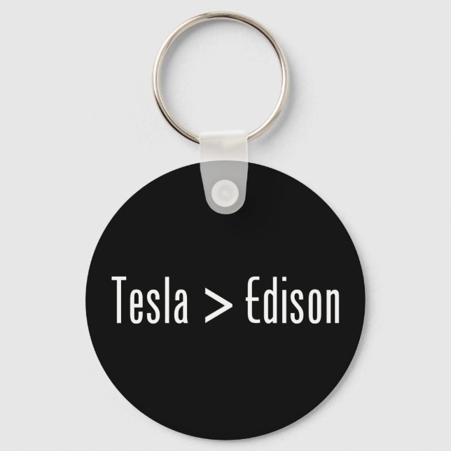 Tesla > Edison Key Ring (Front)