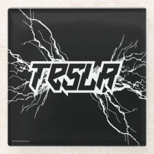 Tesla Glass Coaster