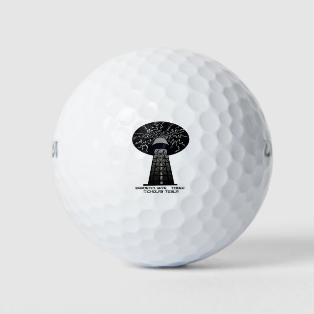 tesla golf balls (Front)