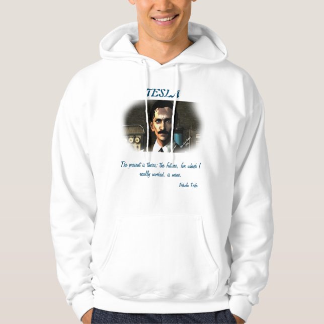 TESLA HOODIE SWEATSHIRT (Front)