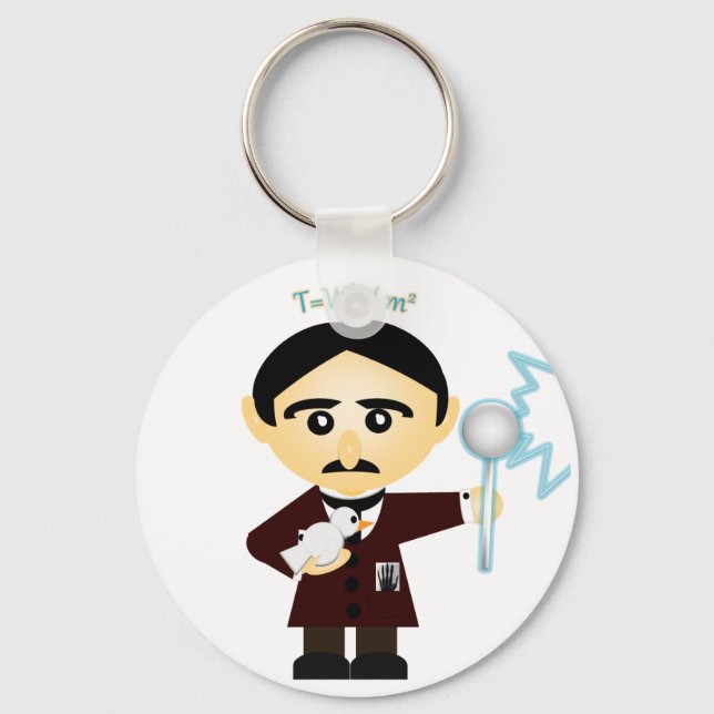 Tesla Key Ring (Front)
