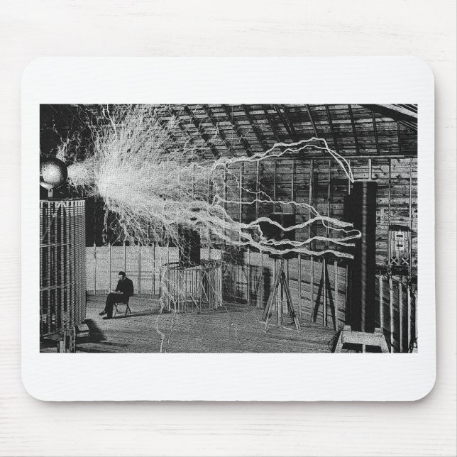 tesla mouse pad (Front)