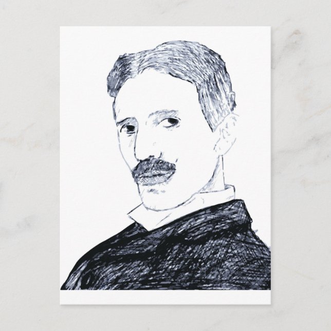 Tesla Postcard (Front)