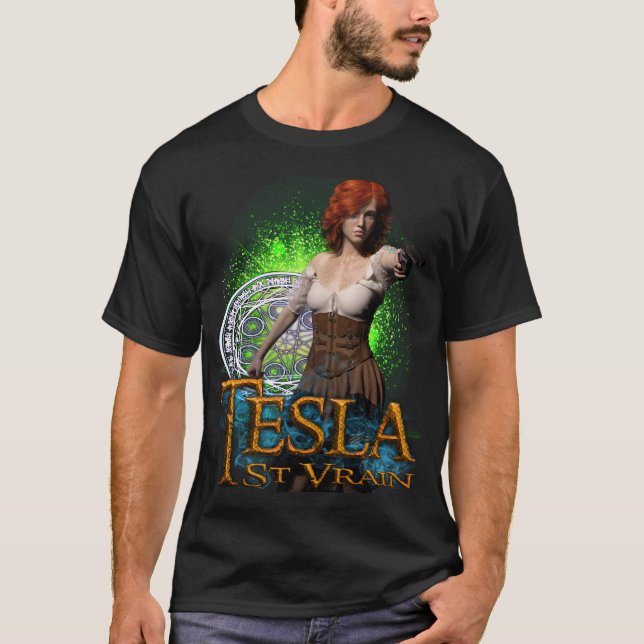 Tesla St. Vrain T-Shirt (Front)