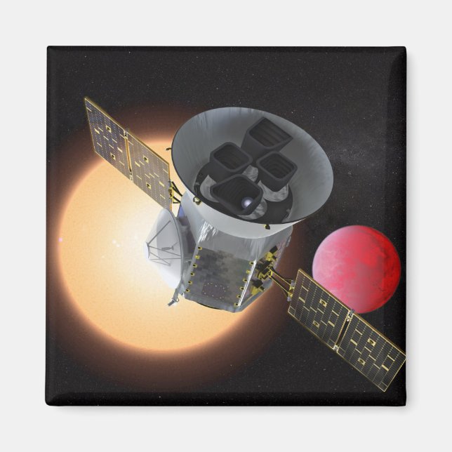 TESS Planet Hunter Spacecraft Magnet (Front)