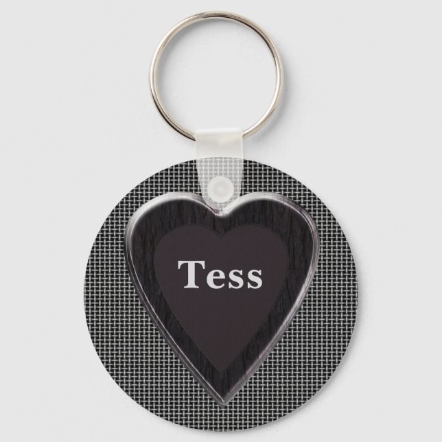 Tess Stole My Heart Keychain (Front)