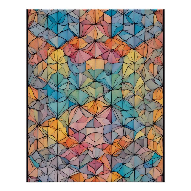 Tesselation in Neoprene Nexus Poster (Front)