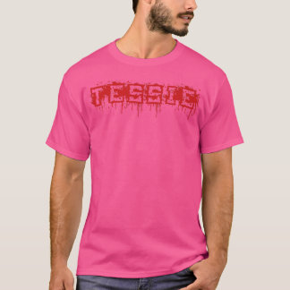 Tessie First Name Halloween Costume Personalised T-Shirt
