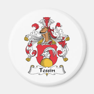 Tessin Family Crest Magnet