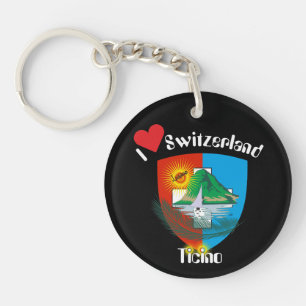 Tessin - Ticino - Schweiz - Svizzera Key Ring