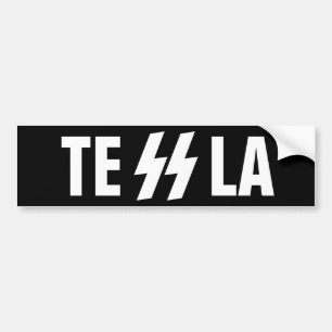 TESSLA BUMPER STICKER