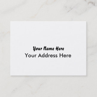 Test 1 business card