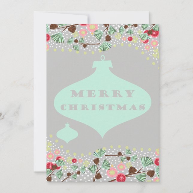 test card pale teal  (Front)