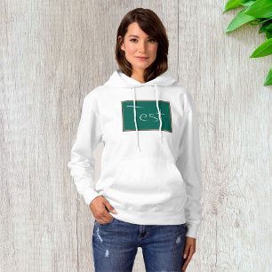 Test Chalkboard School Classroom Hoodie