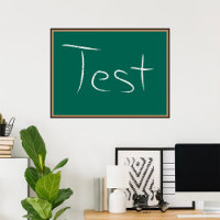 Test Chalkboard School Classroom 