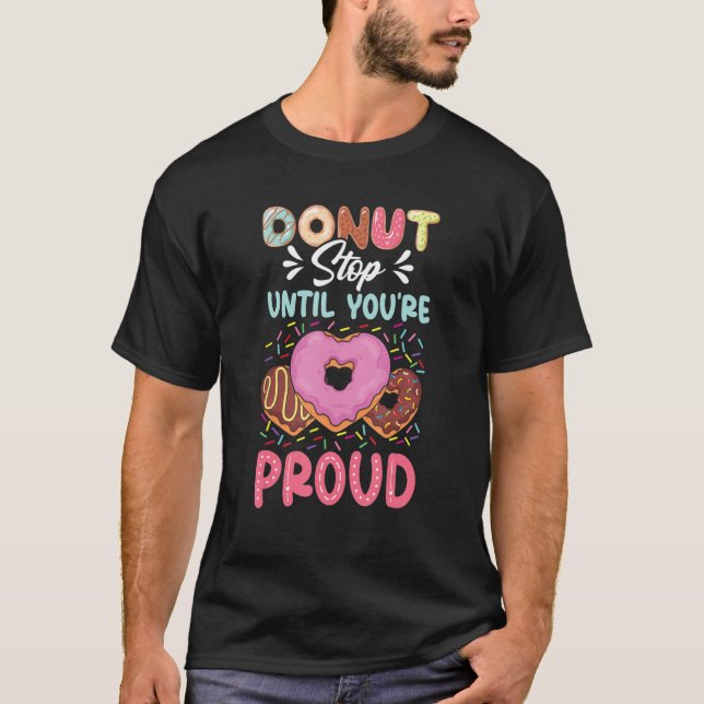 Test Day Doughnuts Testing Teachers Doughnut  1 T-Shirt (Front)
