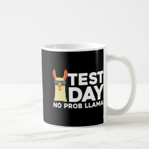 Test Day For Men Women Llama Teacher Testing Day S Coffee Mug