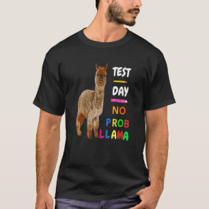 Test Day No Prob Llama Llama Teacher Testing Day   T-Shirt