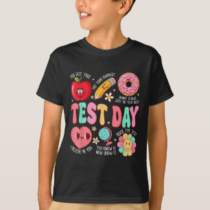 Test Day Rock The Test Testing Day Motivational Te T-Shirt
