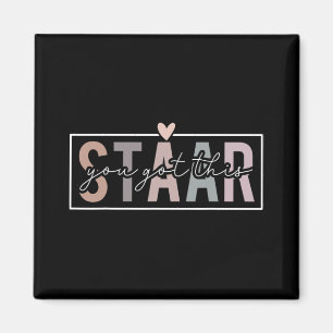 Test Day Teacher Exam Leopard Testing Day You Got  Magnet