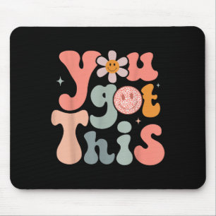 Test Day Teacher Shirt Motivational Testing Day St Mouse Pad