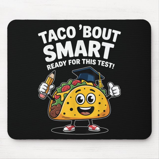 Test Day Teacher Shirt Motivational Testing Day Ta Mouse Pad (Front)