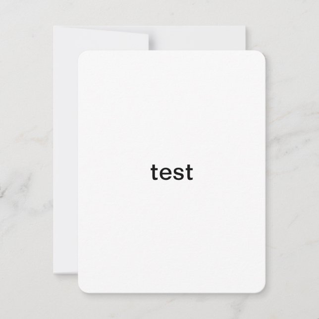 test holiday card (Front)